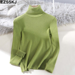 Knitted Women high neck Sweater