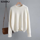 Winter oversize thick mink cashmere