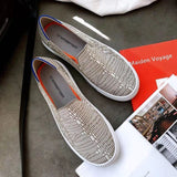 Women's Loafers flat Shoes Zapato Round  Ballerine Femme