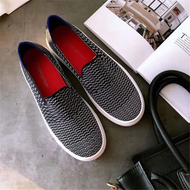 Women's Loafers flat Shoes Zapato Round  Ballerine Femme