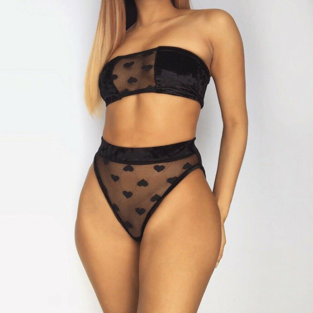 Lace Babydoll Underwear Nightwear Sleepwear G-string