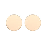 Statement Earrings Big Geometric Round Earrings