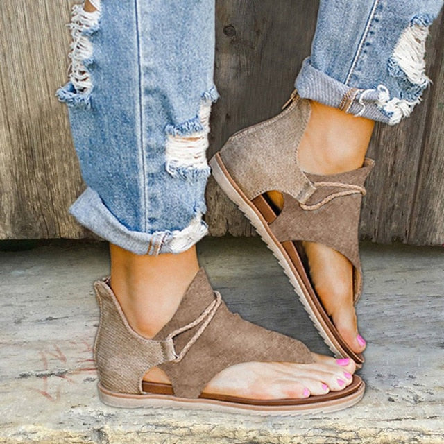 Leopard Pattern Sandals