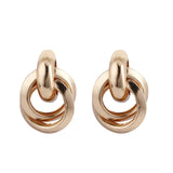 Flashbuy Gold Color Alloy Drop Earrings