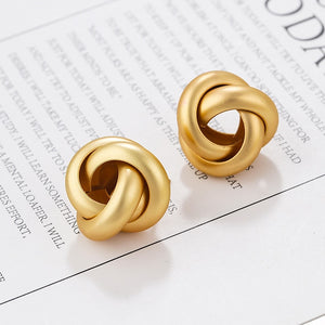 Flashbuy Gold Color Alloy Drop Earrings