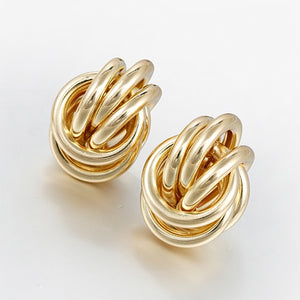 Flashbuy Gold Color Alloy Drop Earrings