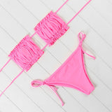 Women Bandeau Micro Bikini Swimsuit