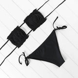 Women Bandeau Micro Bikini Swimsuit