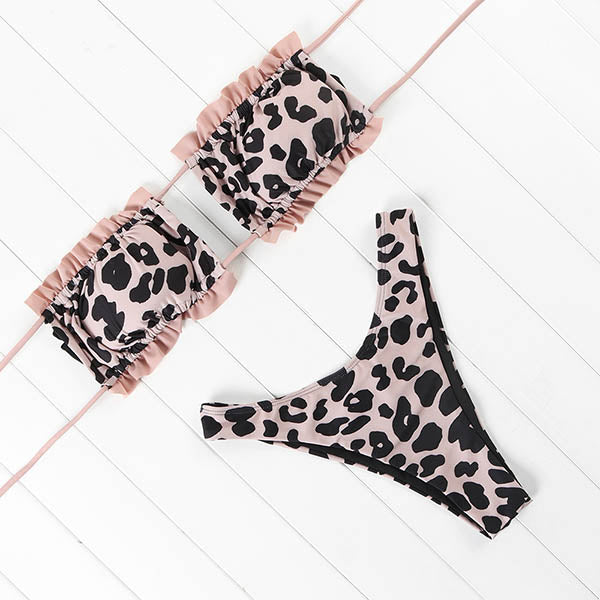 Women Bandeau Micro Bikini Swimsuit