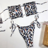 Women Bandeau Micro Bikini Swimsuit