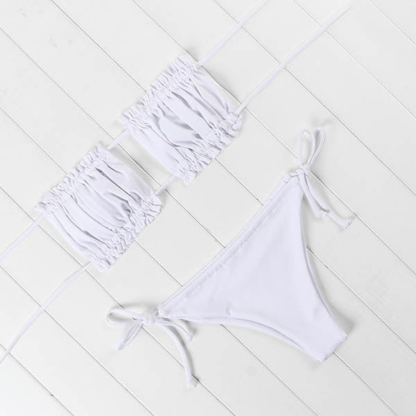 Women Bandeau Micro Bikini Swimsuit