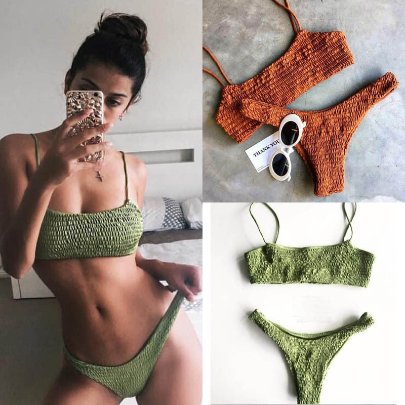 Women Swimwear Push-up Padded Bra