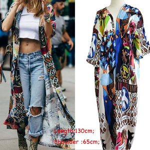 Women Kaftan Style Beach Dress Robe de Plage Swimwear Cover ups