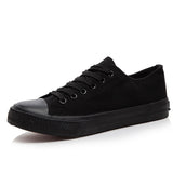 Woman Canvas Shoes Flat Platform Loafers Vulcanize Neutral and Classic