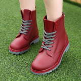 Rainboots Waterproof Shoes Ankle Boots