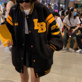 Womens Baseball Korean Casual Lose Jacket