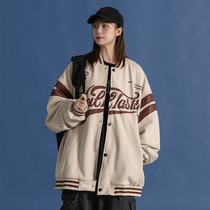 Womens Baseball Korean Casual Lose Jacket