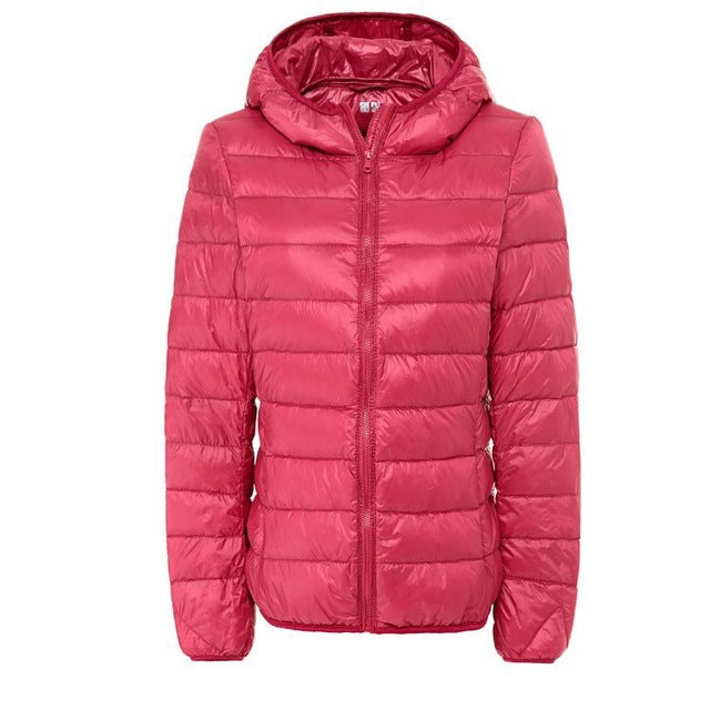 NewBang Brand 7XL 8XL Women's Down Coat Ultra Light Down Jacket Women Hooded Female Big Size Winter Feather Warm Jacket