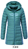 NewBang 7XL 8XL Plus Long Down Jacket Women Winter Ultra Light Down Jacket Women With Hooded Down Coat Female Big Size Coats