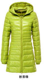 NewBang 7XL 8XL Plus Long Down Jacket Women Winter Ultra Light Down Jacket Women With Hooded Down Coat Female Big Size Coats