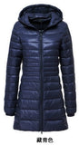 NewBang 7XL 8XL Plus Long Down Jacket Women Winter Ultra Light Down Jacket Women With Hooded Down Coat Female Big Size Coats